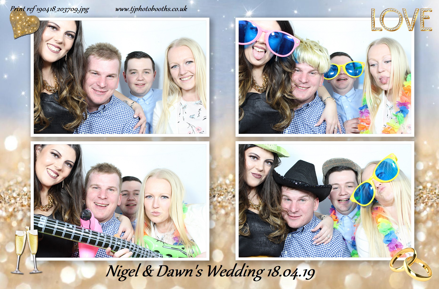 Nigel & Dawn's Wedding | View more photos from the event at gallery.tjphotobooths.co.uk/u/TJPhotobooths/Nigel-Dawns-Wedding